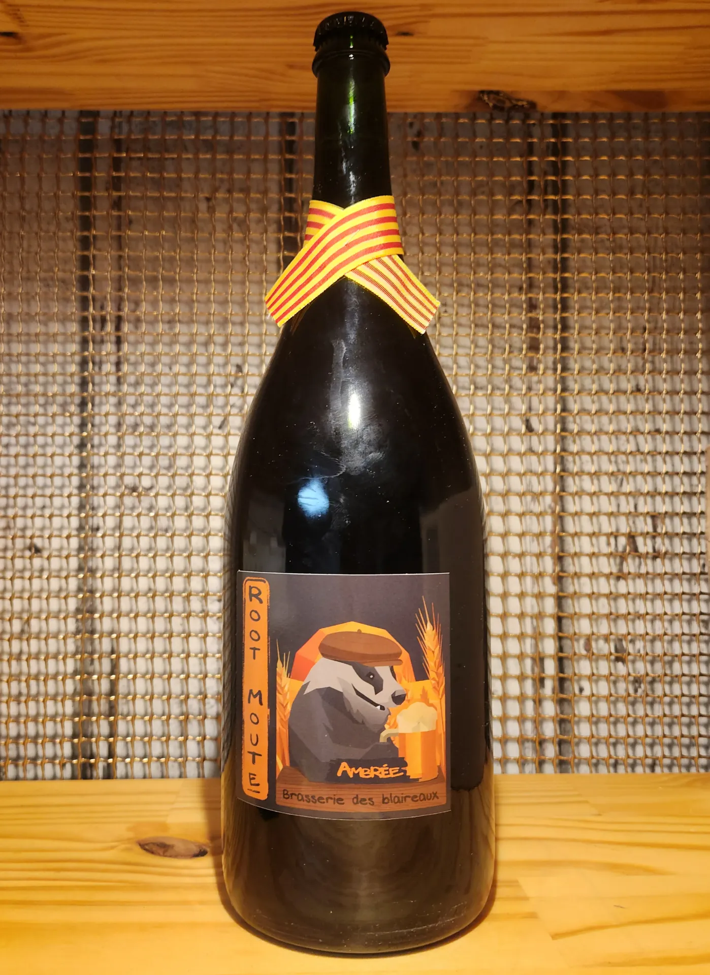 Bière ambrée Root Moute - Magnum 1,5L